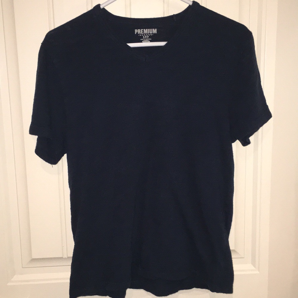 Premium Old Navy Aquamarine Small V-Neck T-Shirt